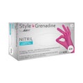 Nitriilik&auml;sine (S) Style Grenadine, Pinkki, 100 kpl/ktl