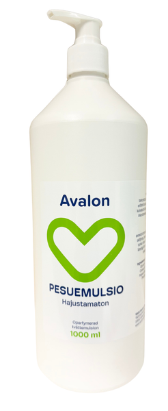Avalon Pesuemulsio 1000 ml, hajustamaton