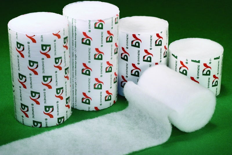 Kipsivanu, synteettinen ortopedinen pehmuste, 15 cm x 2,7 m