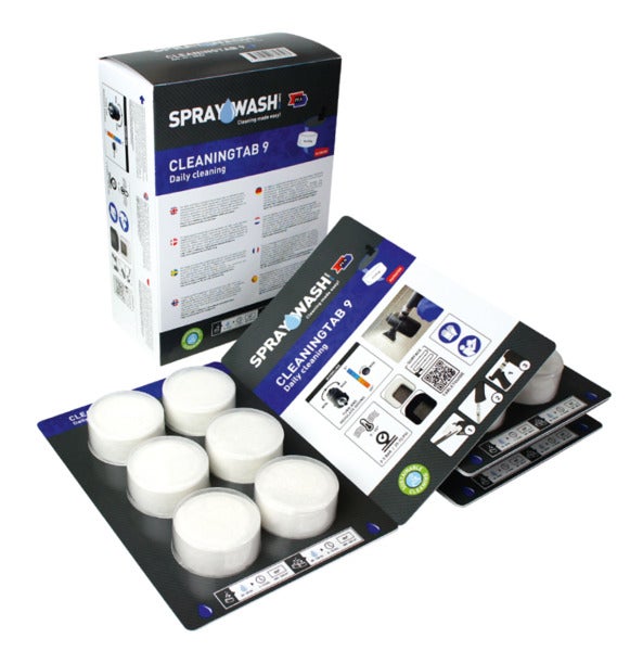 SprayWash Cleaning Tab 9, hajustamaton, 18 kpl/pkt